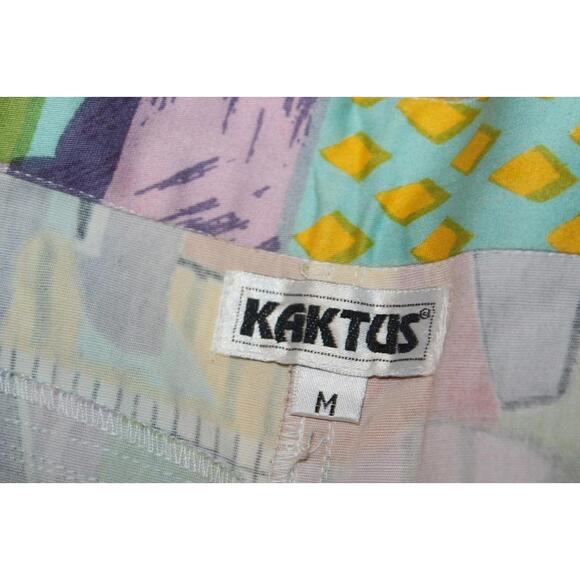 KAKTUS RARE PRINT Musicians / Instruments / Women's Pants Medium Cotton Spandex - Picture 4 of 5